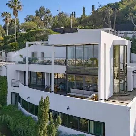 Villa Amazing Cannes Retreat Sea View W Infinity Pool Vallauris