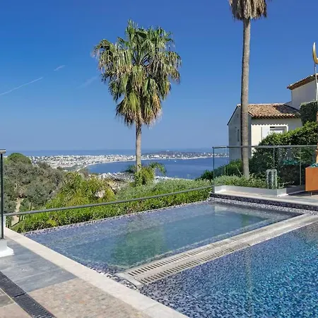 Amazing Cannes Retreat Sea View W Infinity Pool * Vallauris