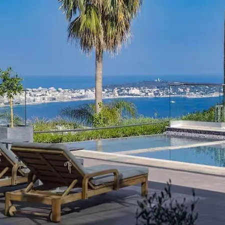 Amazing Cannes Retreat Sea View W Infinity Pool Villa Vallauris