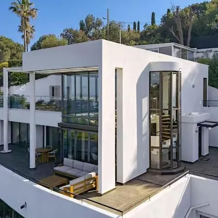 Amazing Cannes Retreat Sea View W Infinity Pool Vallauris